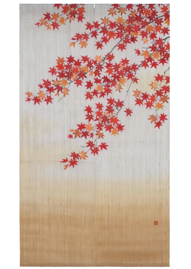 のれん「紅葉の宴」