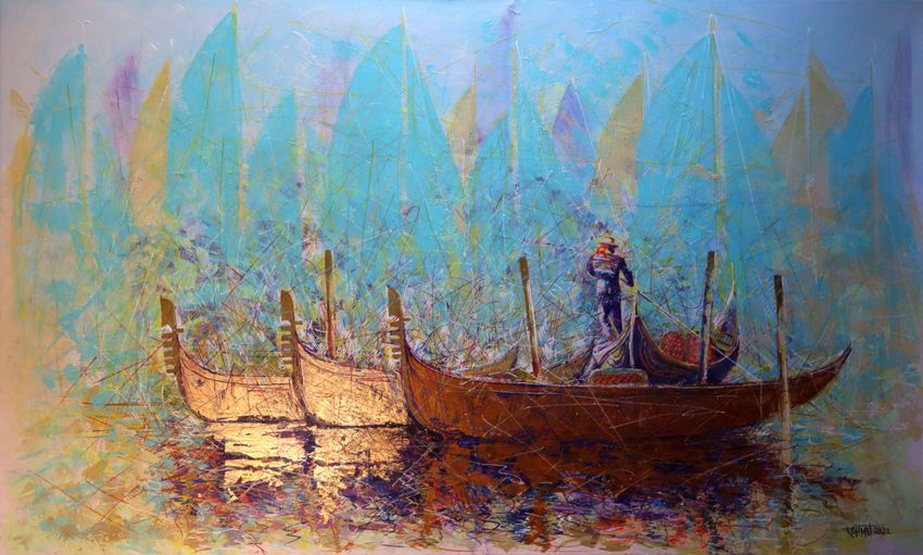 Autumn Regatta in Venice.
