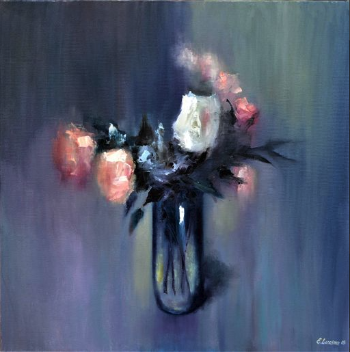Roses in a vase