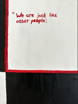 We are just like other people...