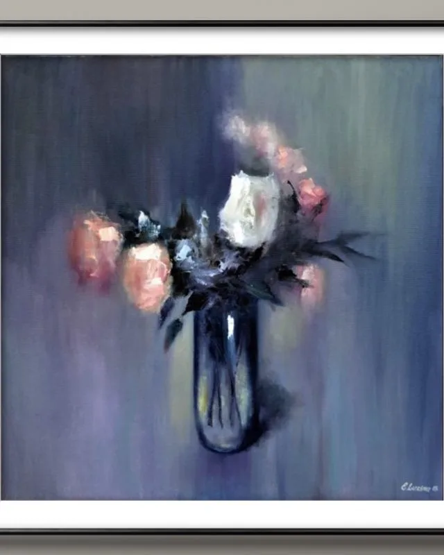 Roses in a vase