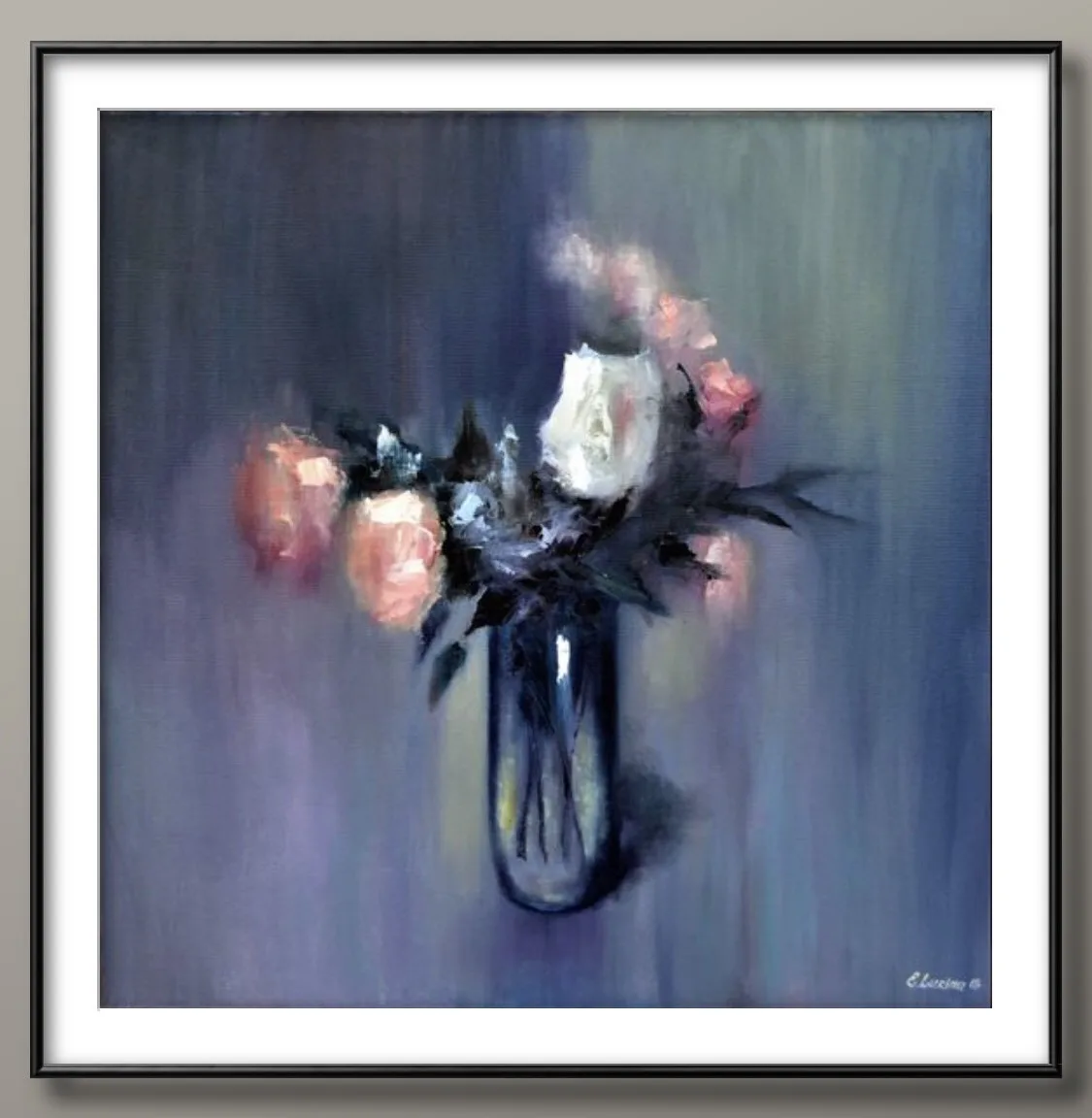 Roses in a vase
