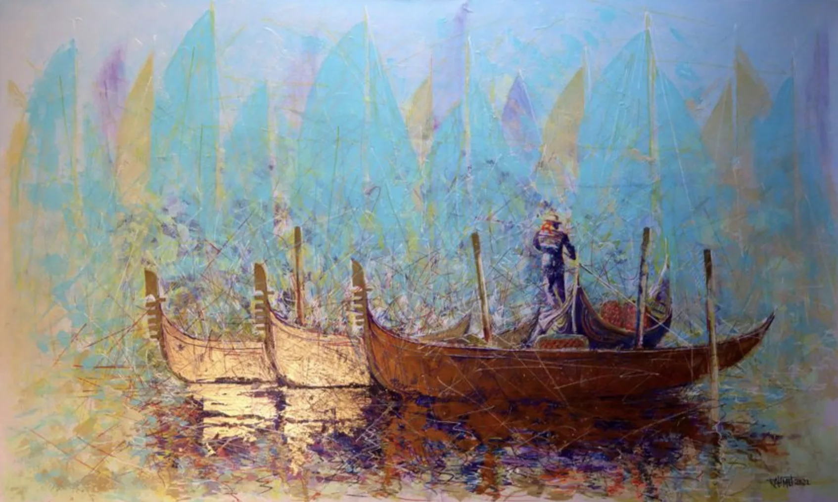 Autumn Regatta in Venice.