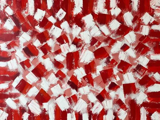 Red and white