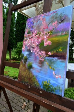Sakura in the city park