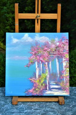 Blooming terrace