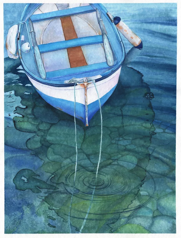 Sardinia. Fishing Boat