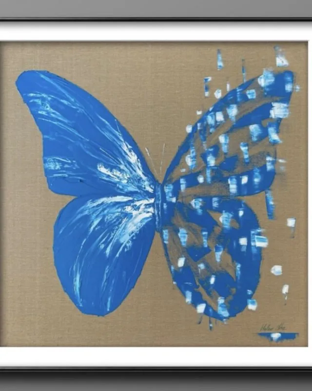 BUTTERFLY MATRIX BLUE