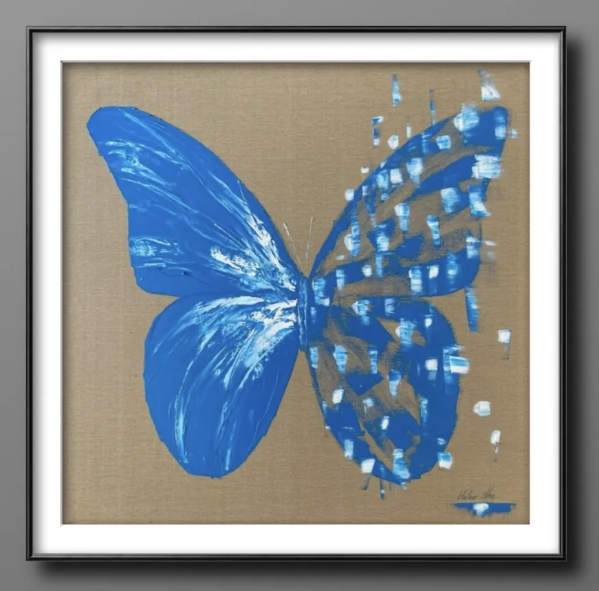 BUTTERFLY MATRIX BLUE